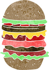 cartoon amazing burger