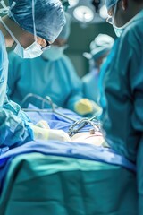 This surgical team's dedication to their patients is evident in every step of the surgical process