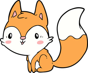 cute cartoon fox