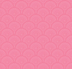 Seamless pattern in oriental style