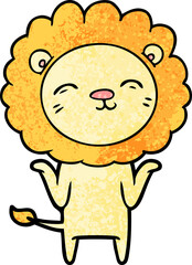 cartoon lion