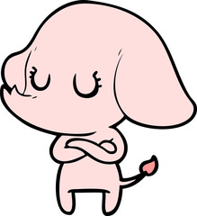cute cartoon elephant