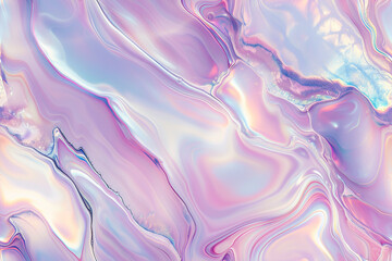 Pearl Oyster Abalone Marble Abstract Wave Cute Seamless 