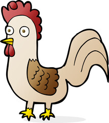 cartoon rooster