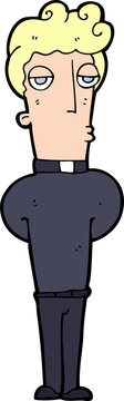 Cartoon Priest