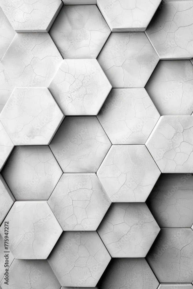 Poster A modern geometric pattern in monochrome colors. Suitable for graphic design projects