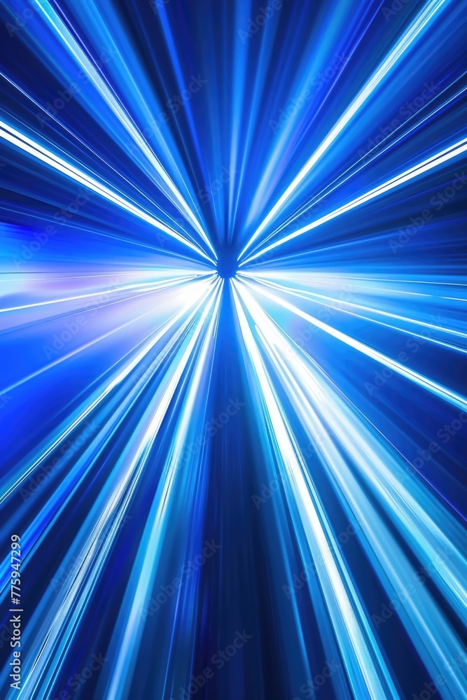 Poster close up of blue and white light. suitable for technology and abstract concepts