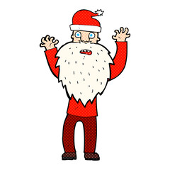 cartoon santa claus