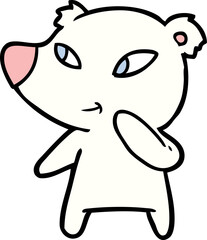 polar bear cartoon