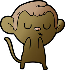 cartoon monkey