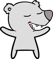 cartoon bear