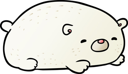 cute cartoon polar bear