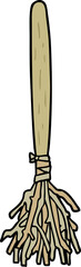 cartoon halloween witches broom