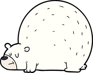polar bear cartoon