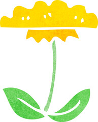 cartoon flower symbol