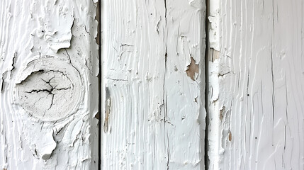 Clean white fence panels, An image showcasing the uniformity and neatness of a recently painted wooden fence
