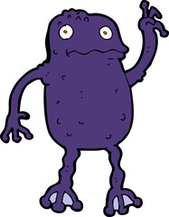 cartoon poisonous frog