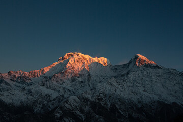 Annapurna in the morning