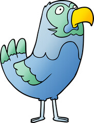 cartoon parrot