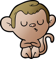 cartoon monkey