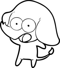 cute cartoon elephant