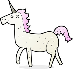 cartoon unicorn