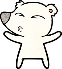 polar bear cartoon