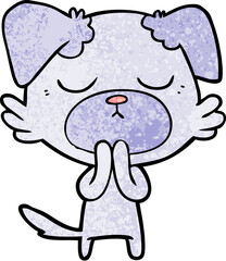 cute cartoon dog