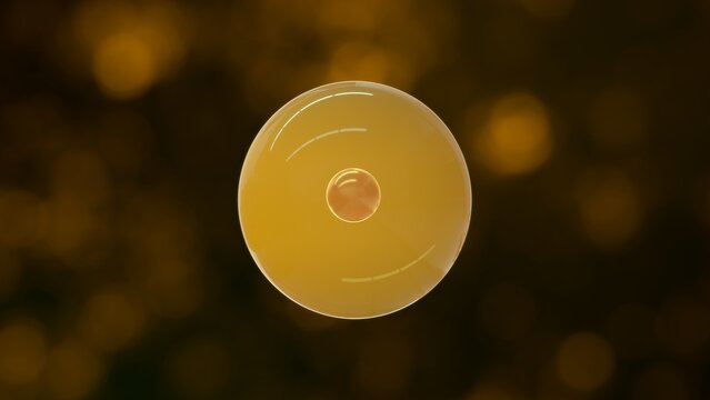 Microspore mother cell 3d Illustration