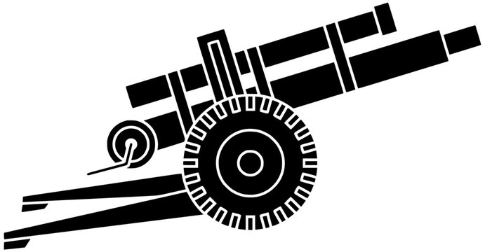 recommend clip art: artillery illustration army silhouette cannon logo war icon history outline tourism old battle cannonball fortress military ball ammunition historic shape ancient fort stone for vector graphic