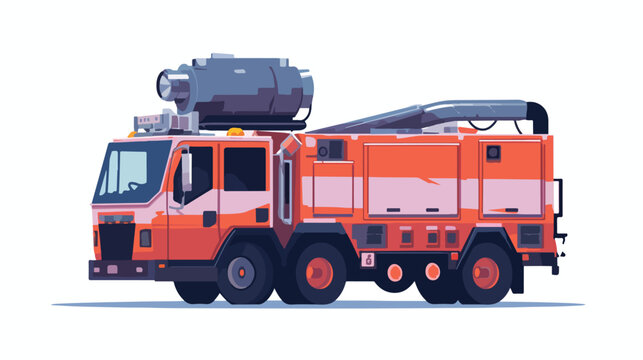 Single 2d flat cartoon vactor illustration isolated