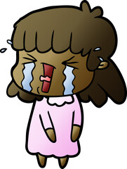 cartoon woman