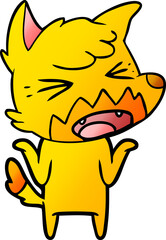 fox cartoon character