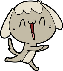 cute cartoon dog