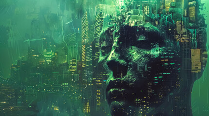 Cyber mind: digital consciousness and cityscape