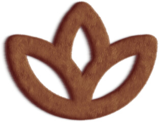 Plant Brown Fluffy Icon