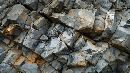 natural stone and rock texture, rough stone pattern for background