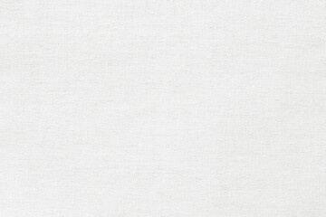 White fabric cloth texture for background, natural textile pattern. - obrazy, fototapety, plakaty