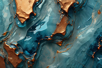 Obraz premium Artistic vibrant and multicolored, mineral-inspired background texture for creative and inspirational designs 