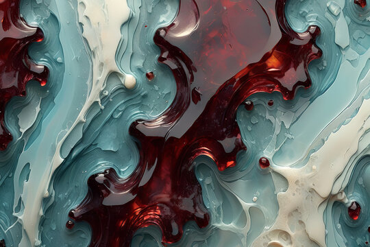 Artistic vibrant and multicolored, mineral-inspired background texture for creative and inspirational designs
