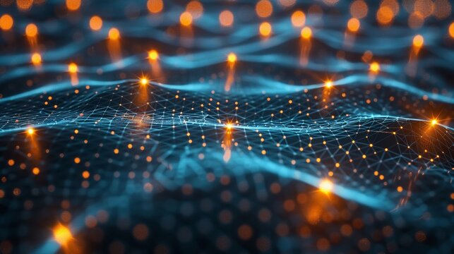 Web platform for digital connectivity with a  network mesh.