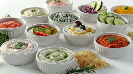 Photorealistic 3D model of an assortment of Indian sweets (mithai)