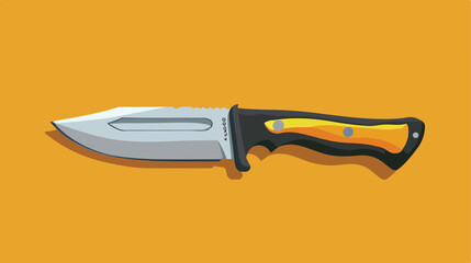 Utility knife icon 2d flat cartoon vactor illustrat