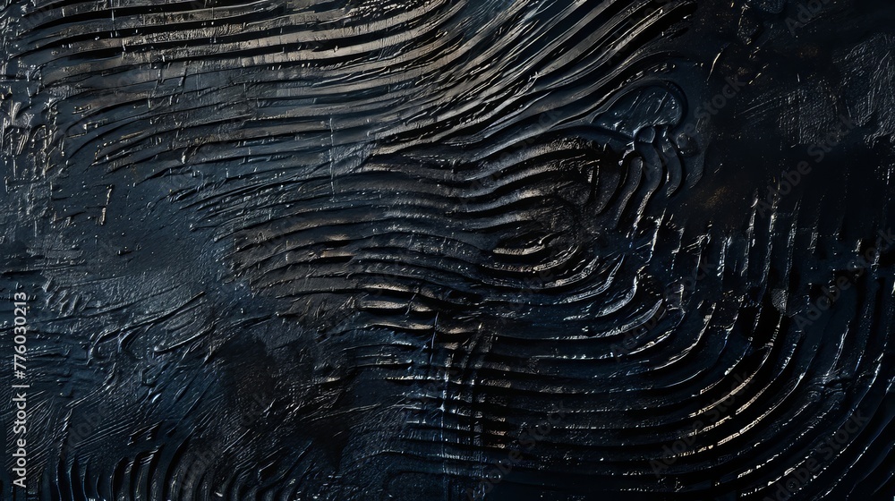 Poster abstract overlay with a dark ridged pattern ai generated illustration