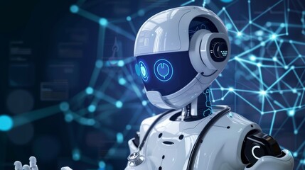 AI chatbots for answering health-related queries  AI generated illustration