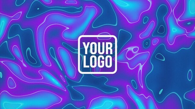 Modern Colorful Artsy Animated Text Logo Reveal