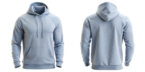 men's hoody with hood for your design mockup for print