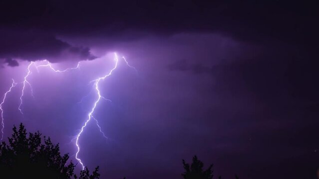 amazing lightning strike