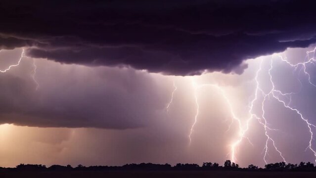amazing lightning strike