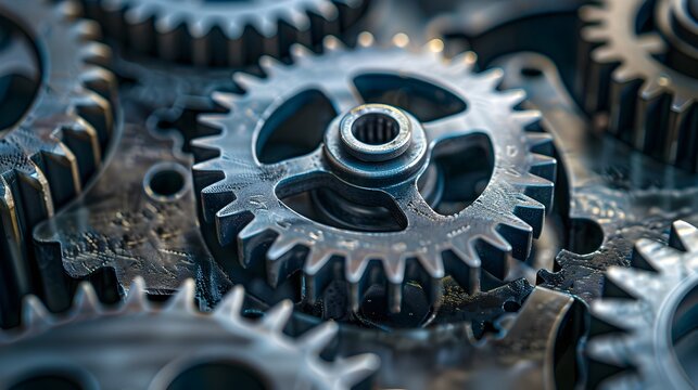 Interlocking Gears and Cogs:The Dance of Metal Precision in Industrial